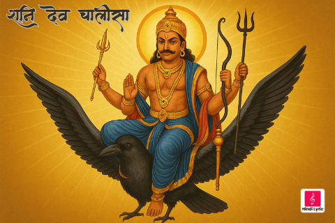 शनि चालीसा Shani Chalisa Best lyrics in hindi & english #25 3 Shani Dev Chalisa शनि चालीसा