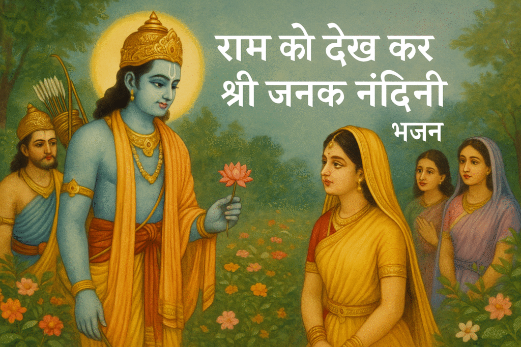 राम को देख कर श्री जनक नंदिनी-Ram Ko Dekh Kar Shri Janak Nandani Best Lyrics in English #20 1 राम को देख कर श्री जनक नंदिनी Ram Ko Dekh Kar Shri Janak Nandaniभजन